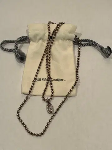 Bill Wall Leather 실버 목걸이