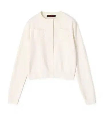 택 포함 미사용 새상품 CABaN 코튼 캐시미어 크루넥 가디건