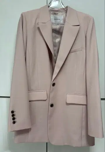 새상품 Rirandure 핑크 테일러드 자켓