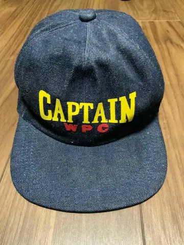 CAPTAIN WPC 다크 데님 캡
