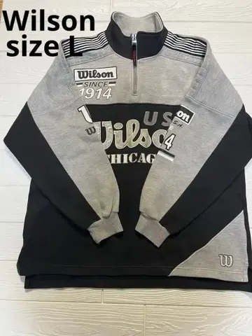 Wilson 빈티지 지퍼 트레이닝복 [ L ]