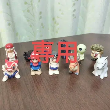 지브리 모노노케 히메 손가락 인형 컴플리트 11점