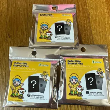 오사카 간사이 만박 이탈리아관 파빌리온 핀 배지 3종류