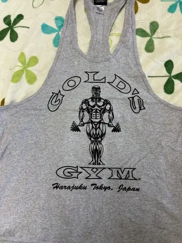 GOLD'S GYM 탱크탑 L 사이즈 그레이
