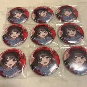 니지산지 7대 타워 콜라보 츠키노 미토 캔뱃지