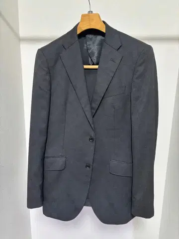 캐서린 햄넷 블록 패턴 그레이 셋업