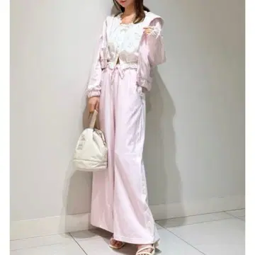 snidel UV컷 후디 후드티 UV컷 맨투맨 와이드 팬츠