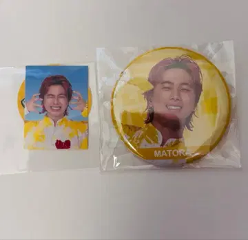 LIL LEAGUE 릴리그 오카오 마토라 증명사진 스티커 캔뱃지