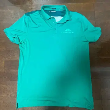 J.LINDEBERG 그린 피케 셔츠 L 사이즈