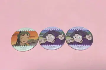 닌타마 란타로 난자타운 콜라보 캔 배지