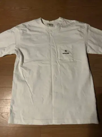 스노우피크 포켓 부착 T셔츠