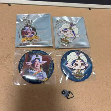 BabyKingdom 아크릴 키링 캔뱃지 모뇨 미사용 새상품 새상품급