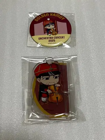 골든 카무이 오케스트라 콘서트 오가타 치비캐릭터 아크릴 스탠드 캔뱃지