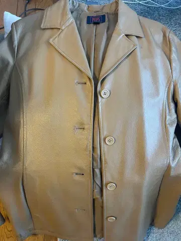 POPS 가죽 자켓 L 사이즈