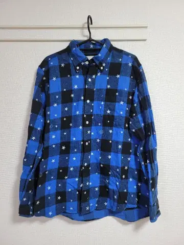 유니폼 익스페리먼트 체크 무늬 셔츠 사이즈 3