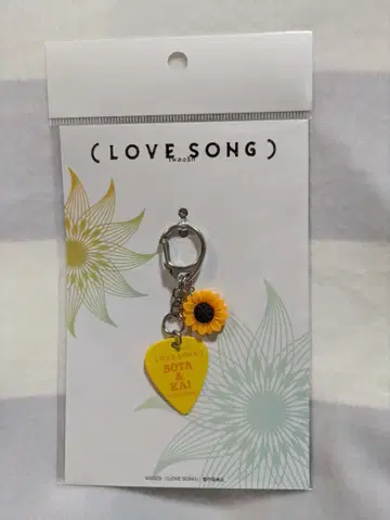 새상품 영화 [ LOVE SONG ] 피크 키링 무카이 코지 모리사키 윈