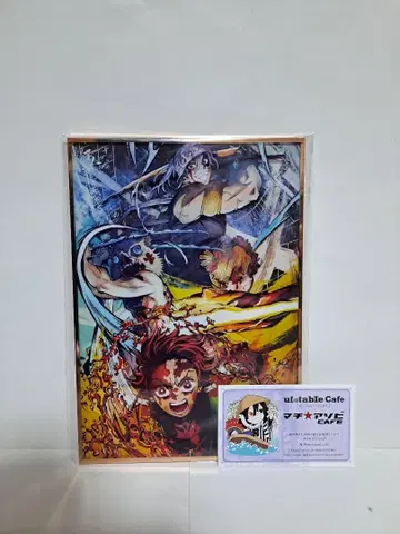 귀멸의 칼날 귀멸극장 키 비주얼 아크릴 색지 유곽편