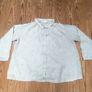 ARTE POVERA 스트라이프 벌룬 셔츠 Ssize 린넨 100%