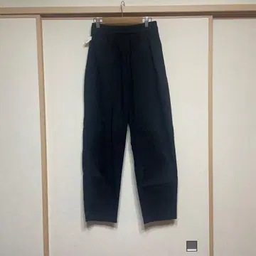 Schott x Dickies 블랙 와이드 팬츠