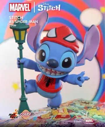스티치 스파이더맨 코스비