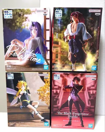 전생슬라임 미개봉 피규어 4체 세트