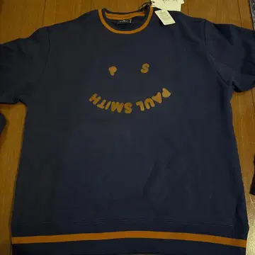 PAUL SMITH 스마일 프린트 트레이닝복 네이비