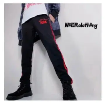 프로필 필독 nieR 레드 라인 팬츠 새상품