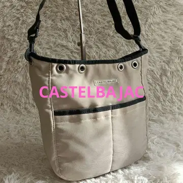 [ 새상품급 ] CASTELBAJAC 베이지 숄더백