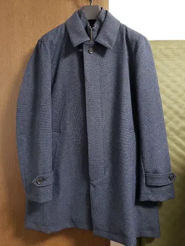 BEAMS HEART 스텐카라 코트 네이비