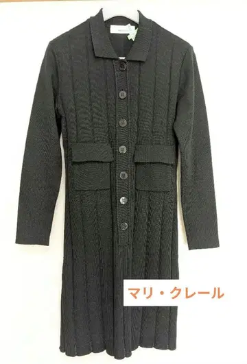 [ 양호 ] 마리끌레르 니트 원피스 블랙