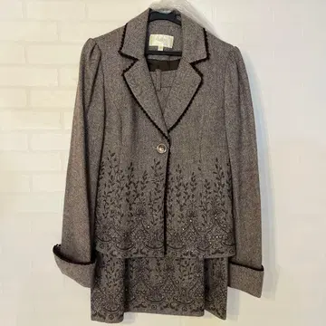 chaber 브라운 셋업 수트 캐주얼