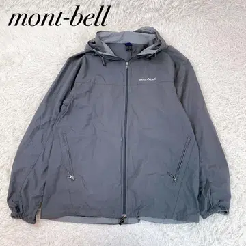 새상품급 몽벨 mon-bell 나일론 자켓 후드 L 사이즈