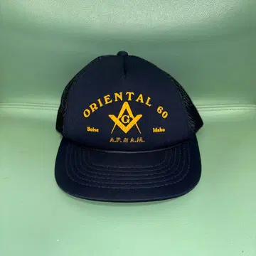 프리메이슨 메쉬 캡 트래커 캡 빈티지
