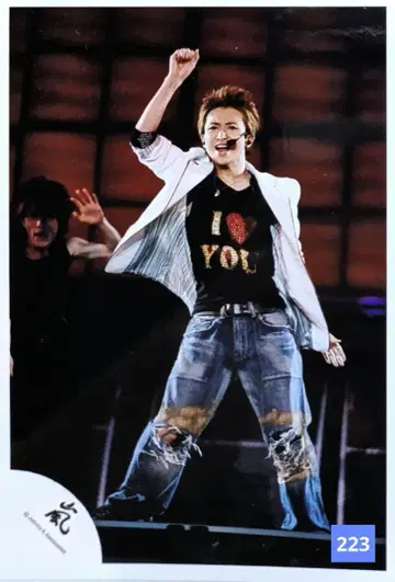 아라시 오노 사토시 공식 사진(223) 라이브 사진 아라시 로고