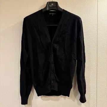 TAKASHIMAYA 블랙 캐시미어 가디건 S