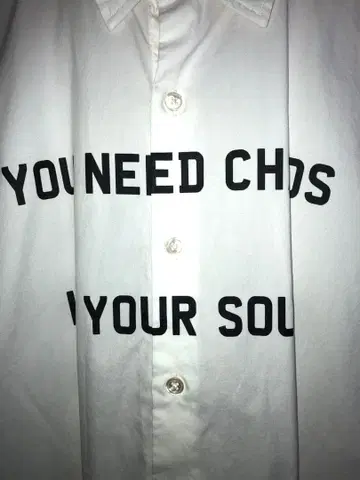 유니폼 익스페리먼트 셔츠 사이즈 3 L 화이트