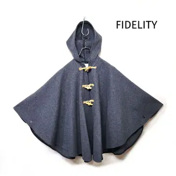 [ 새상품급 ] FIDELITY MADE IN USA 울 판초 미국제