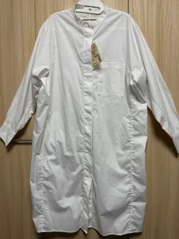 무인양품 스탠드 카라 원피스 블라우스 미사용 새상품