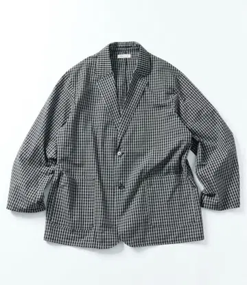 FREAK'S STORE 릴랙스핏 체크 무늬 테일러드 자켓
