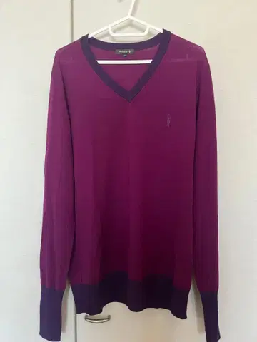 MACKINTOSH LONDON 퍼플 스웨터 L 사이즈