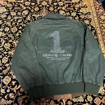 CLAUDE CROSS 밀리터리 자켓 플라이트 자켓 빈티지