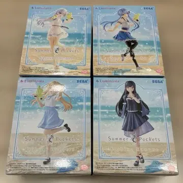 Luminasta Summer Pockets 피규어 4체 세트