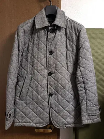 MEN'S BIGI 그레이 퀼팅 자켓