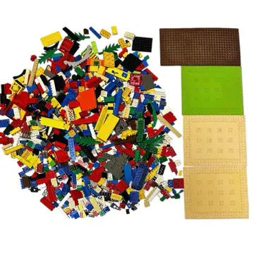 레고 묶음 판매 2kg 블록 플레이트 포함