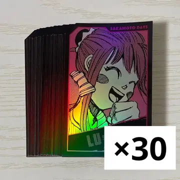 사카모토 데이즈 홀로 카드 컬렉션 류 샤오탕 루 30장