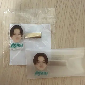 TREASURE 캡슐 토이 얼굴 클립 아사히