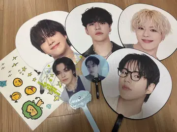 K-POP 아이돌 부채 5장 세트