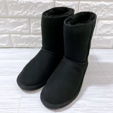 에뮤 STINGER LO 어그 부츠 블랙 24.0cm