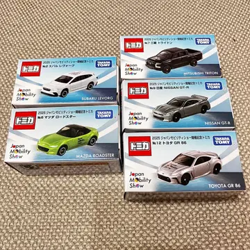 [ 미개봉품 ] 재팬 모빌리티 쇼 2025 토미카 5대 세트