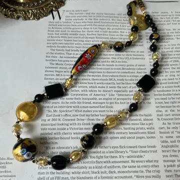 이탈리아제 베네치아 유리 목걸이 830